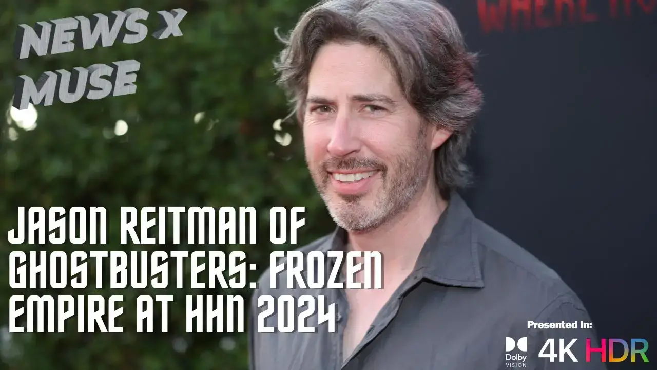 Jason Reitman of Ghostbusters: Frozen Empire at HHN 2024