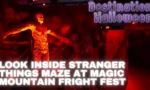 Look Inside Stranger Things Maze at Magic Mountain