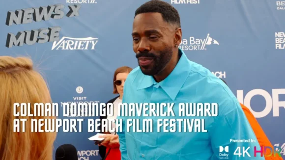 Colman Domingo Maverick Award at Newport Beach Film Festival