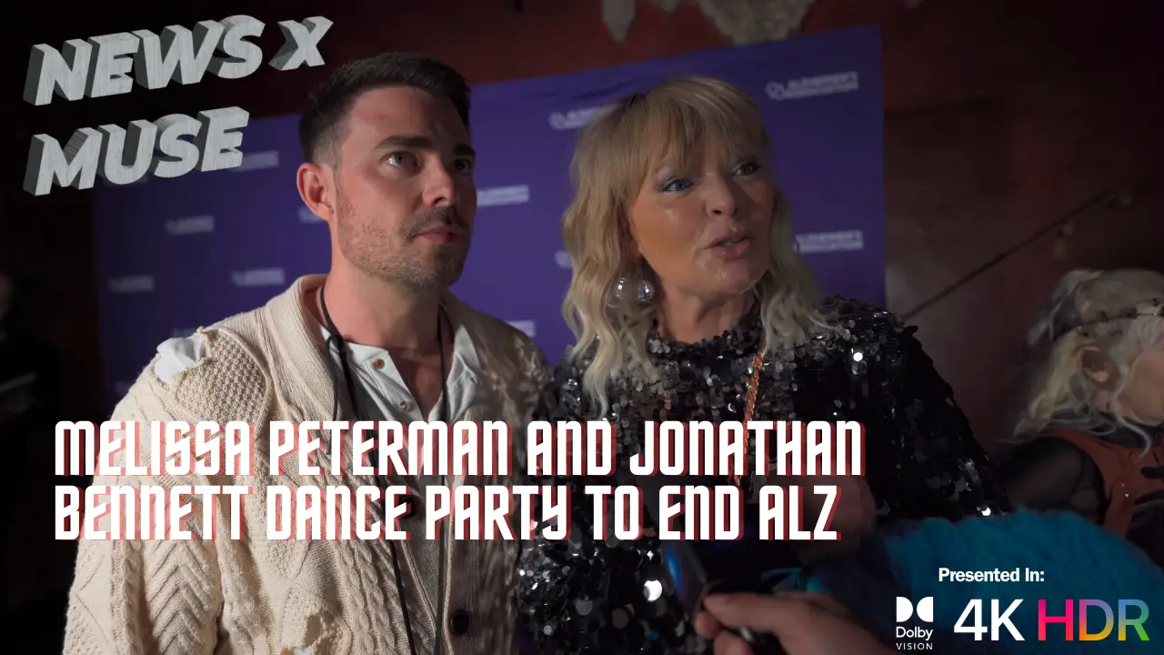 Melissa Peterman and Jonathan Bennett Dance Party To End ALZ