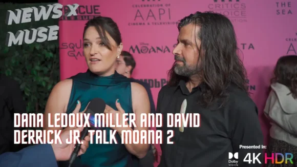 Dana Ledoux Miller and David Derrick Jr. Talk Moana 2