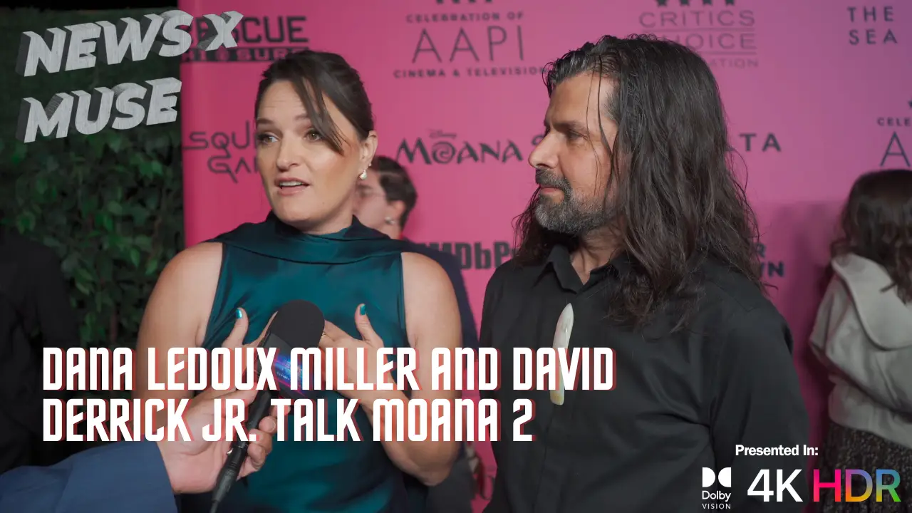 Dana Ledoux Miller and David Derrick Jr. Talk Moana 2