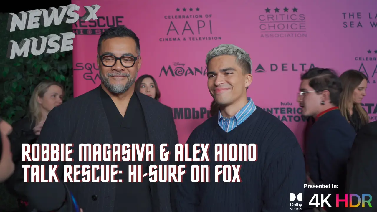 Robbie Magasiva & Alex Aiono Talk Rescue: Hi-Surf on FOX