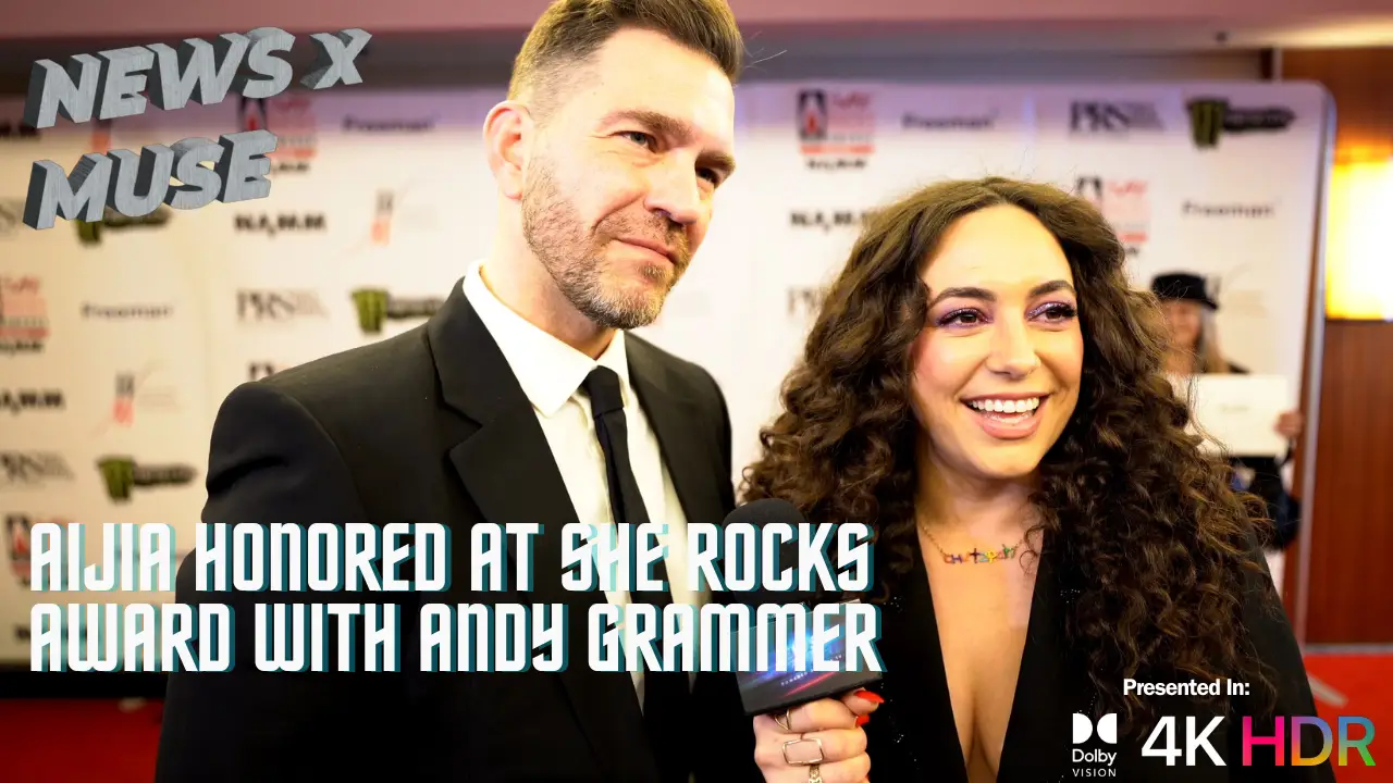 AIJIA Honored at She Rocks Award with Andy Grammer