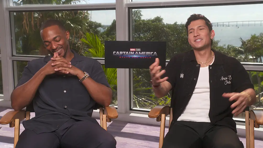 Anthony Mackie and Danny Ramirez Talk Captain America: Brave New World