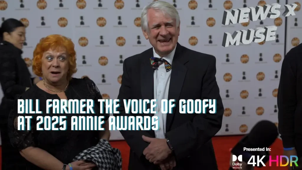 Bill Farmer The Voice of Goofy at 2025 Annie Awards