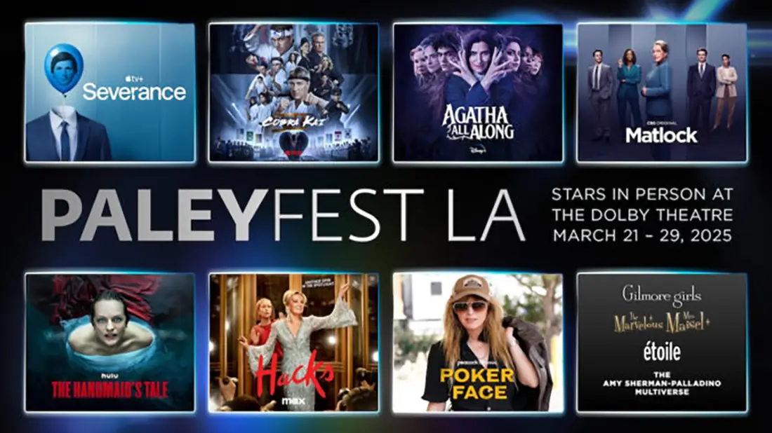 THE PALEY CENTER FOR MEDIA ANNOUNCES ADDITIONAL STARS FOR PALEYFEST LA